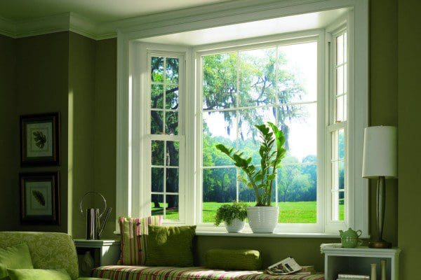 Prism Platinum bay window in living room — Central Florida