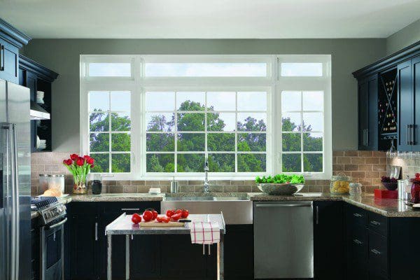 Casement windows in kitchen — Central Florida