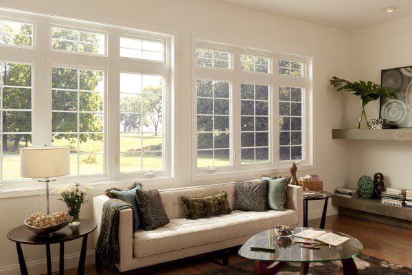 Impressions casement windows — Central Florida living room