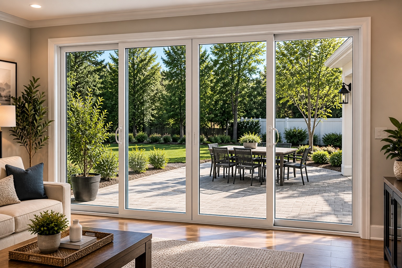 4-panel sliding glass door — Central Florida