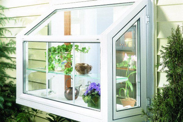 Garden window exterior view — Central Florida