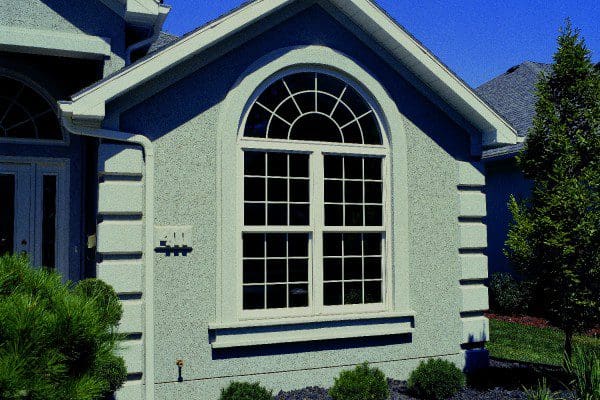 Single hung window exterior view — Central Florida